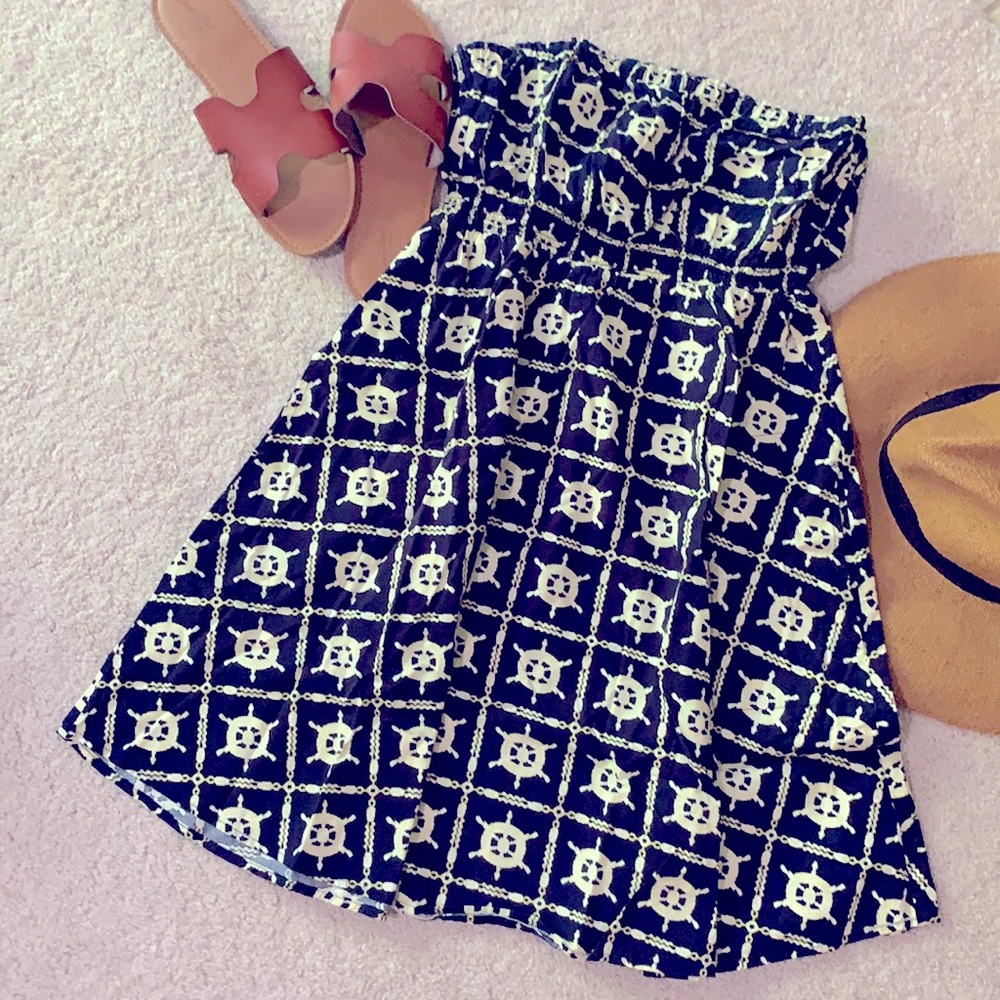 Quicksilver Women’s Navy Nautical Print Dress